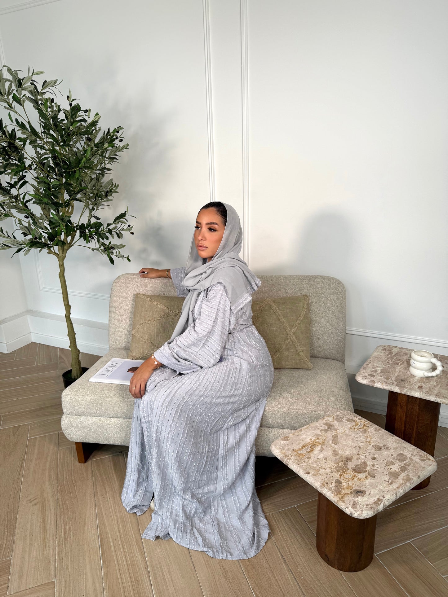 Abaya LALDJA grey