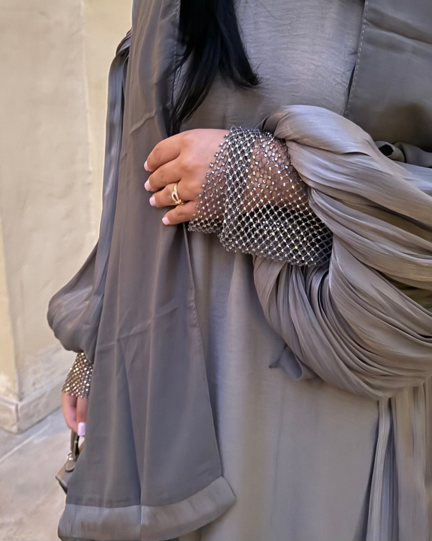 Abaya ELYANA taupe