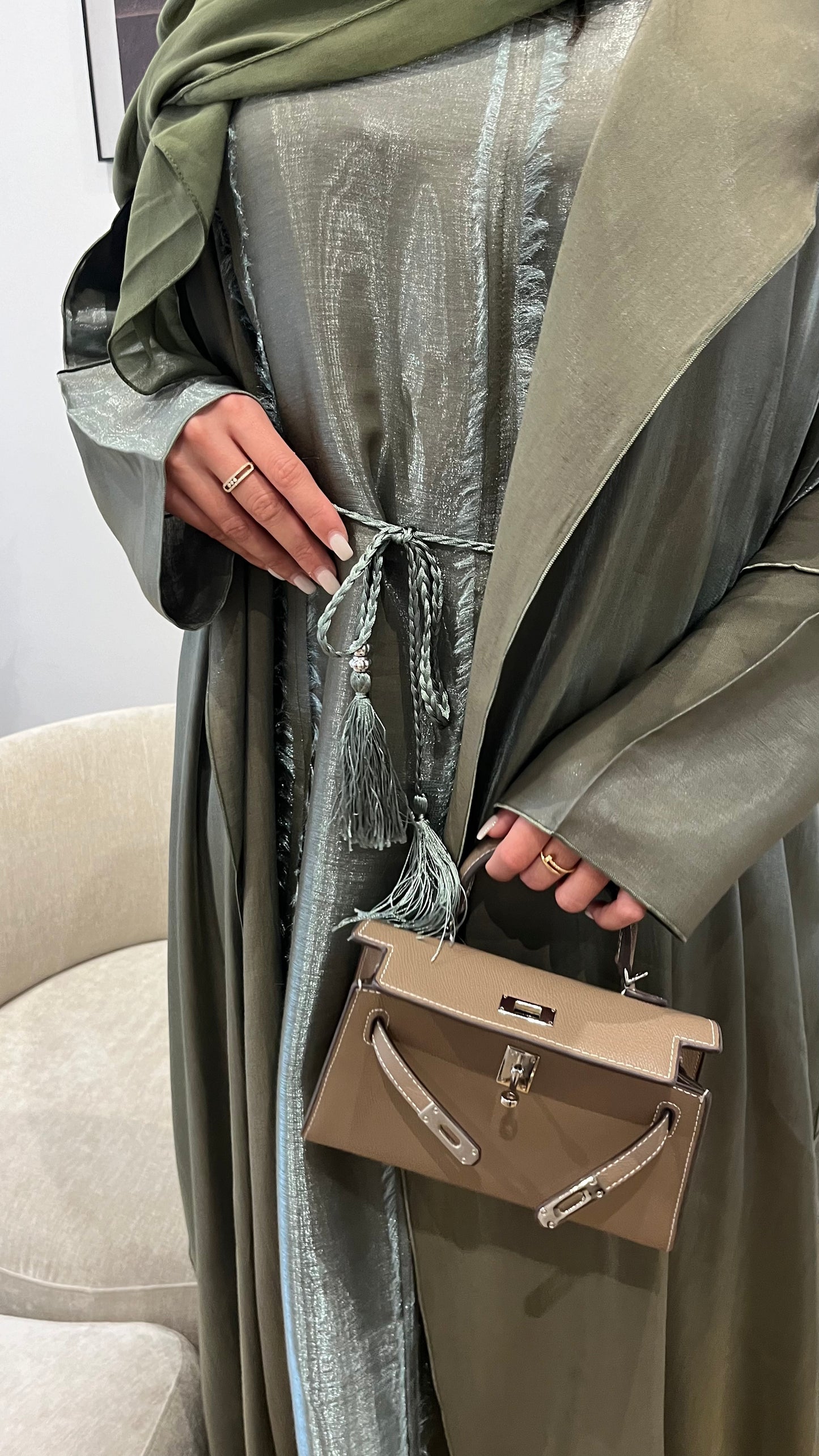 Abaya LAMYA - kaki