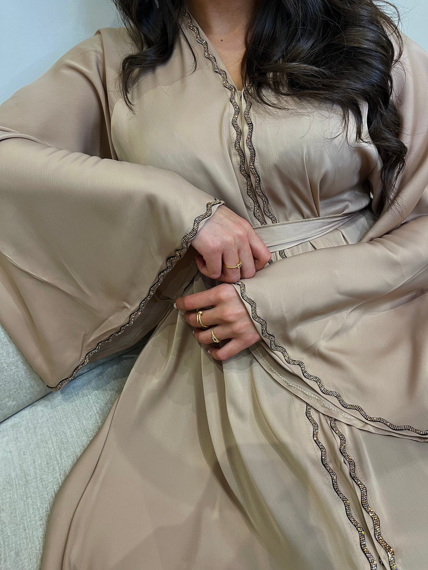 Abaya KAMILA beige