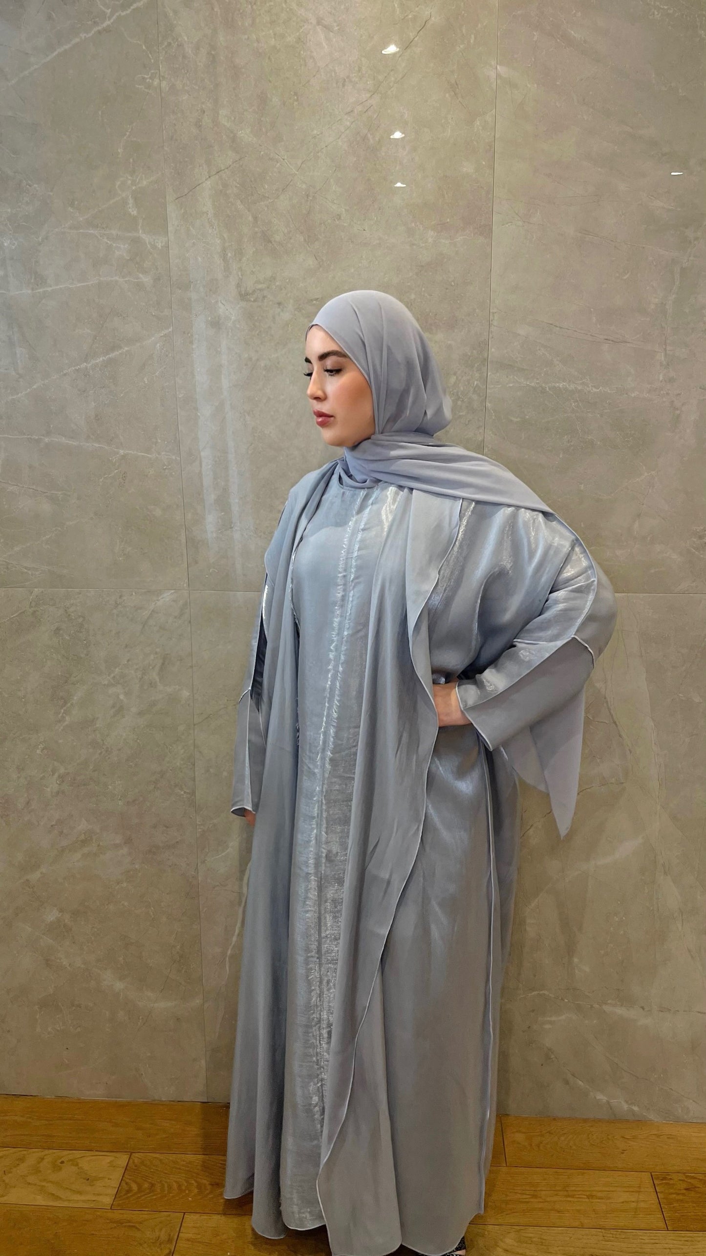 Abaya LAMYA - gris