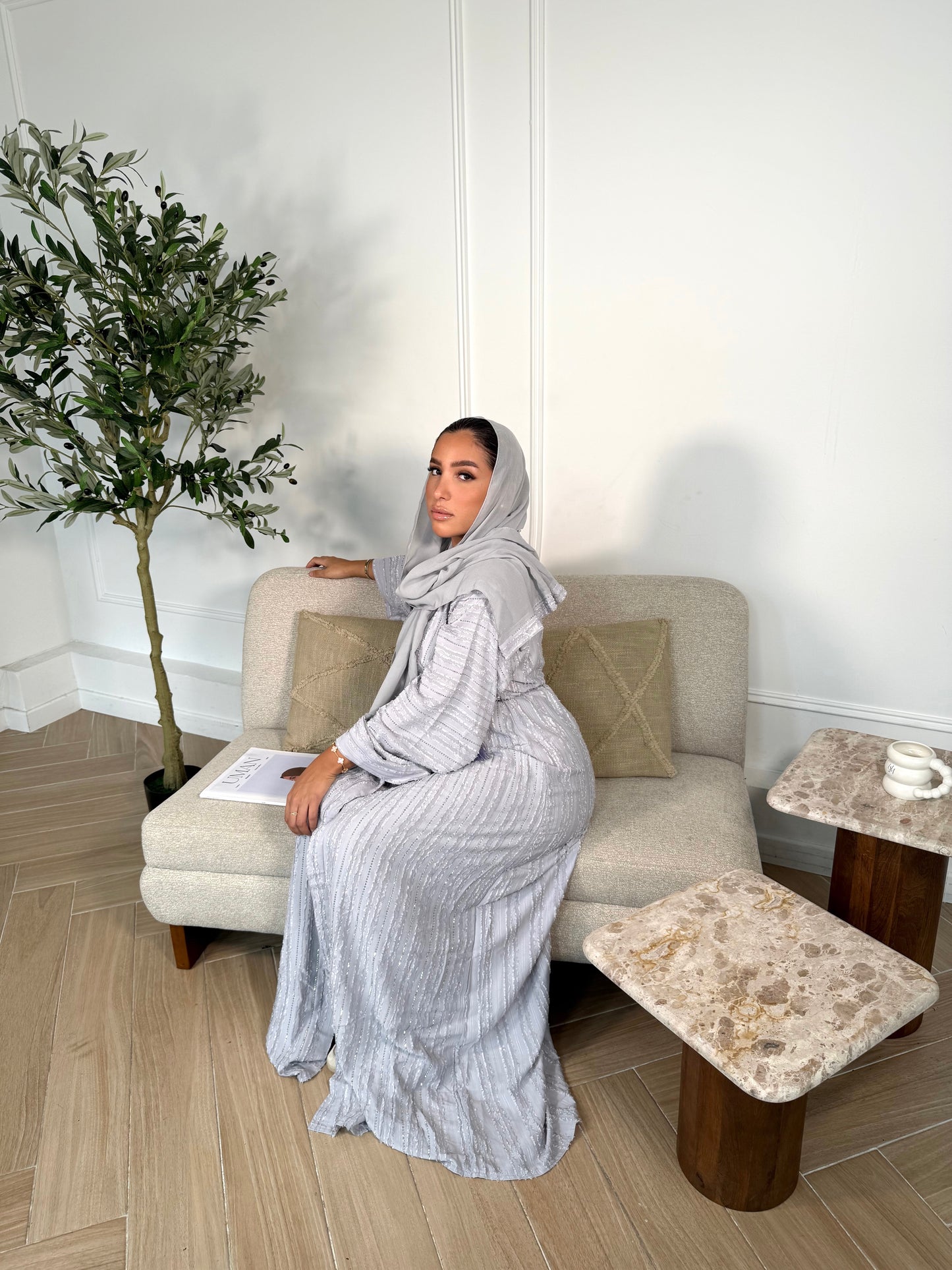 Abaya LALDJA grey