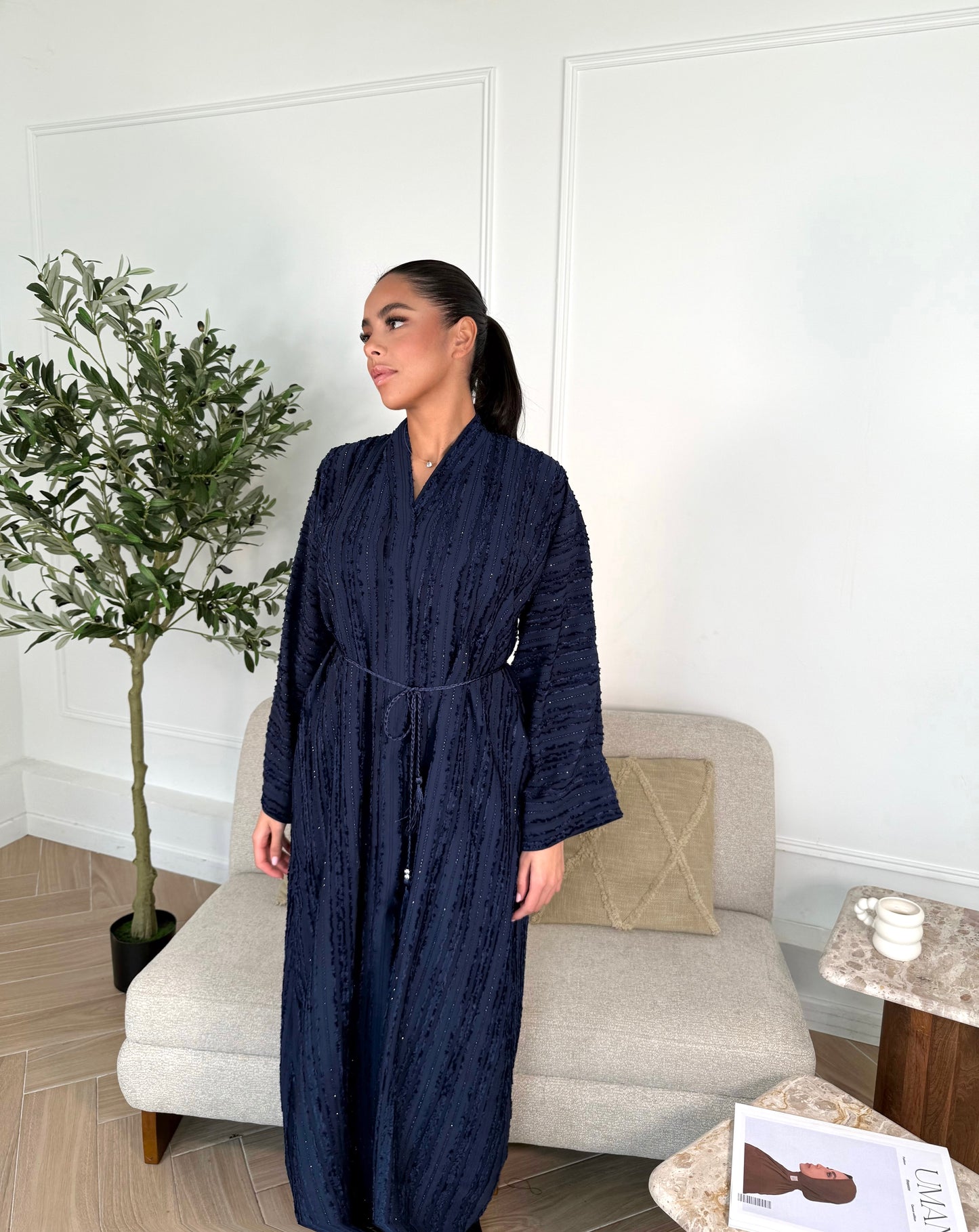 Abaya LALDJA blue
