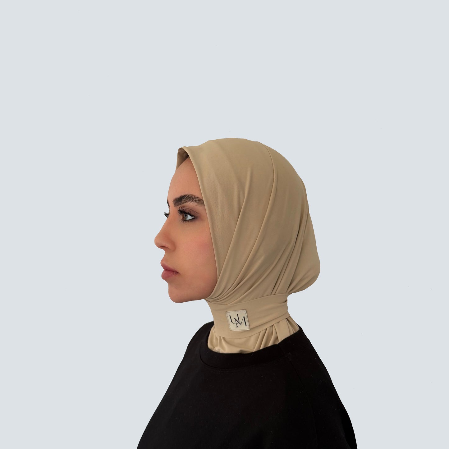 Beige Signature Balaclava