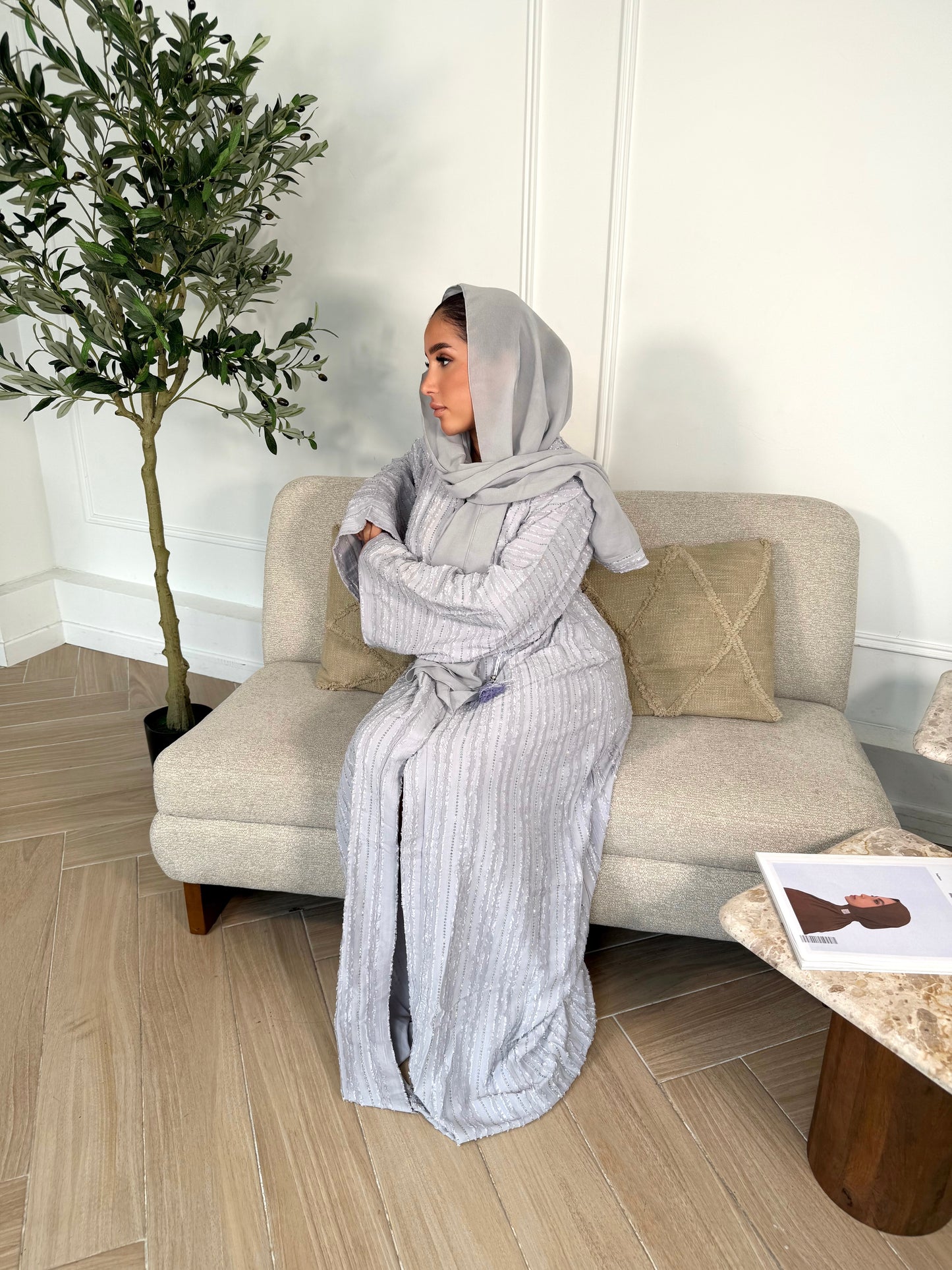 Abaya LALDJA grey