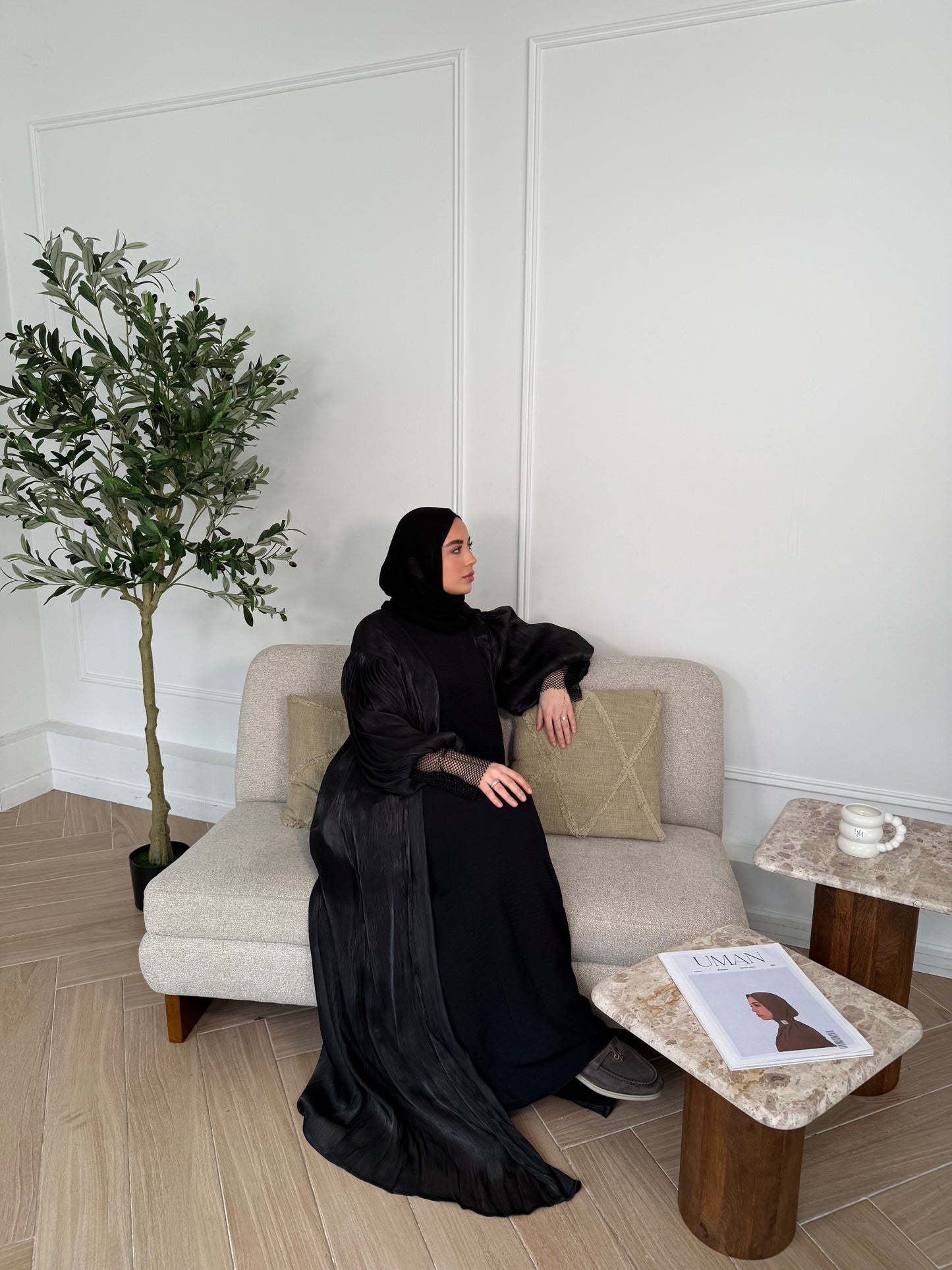 Abaya ELYANA black